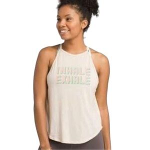 Prana Inhale Exhale Cream Tank Top